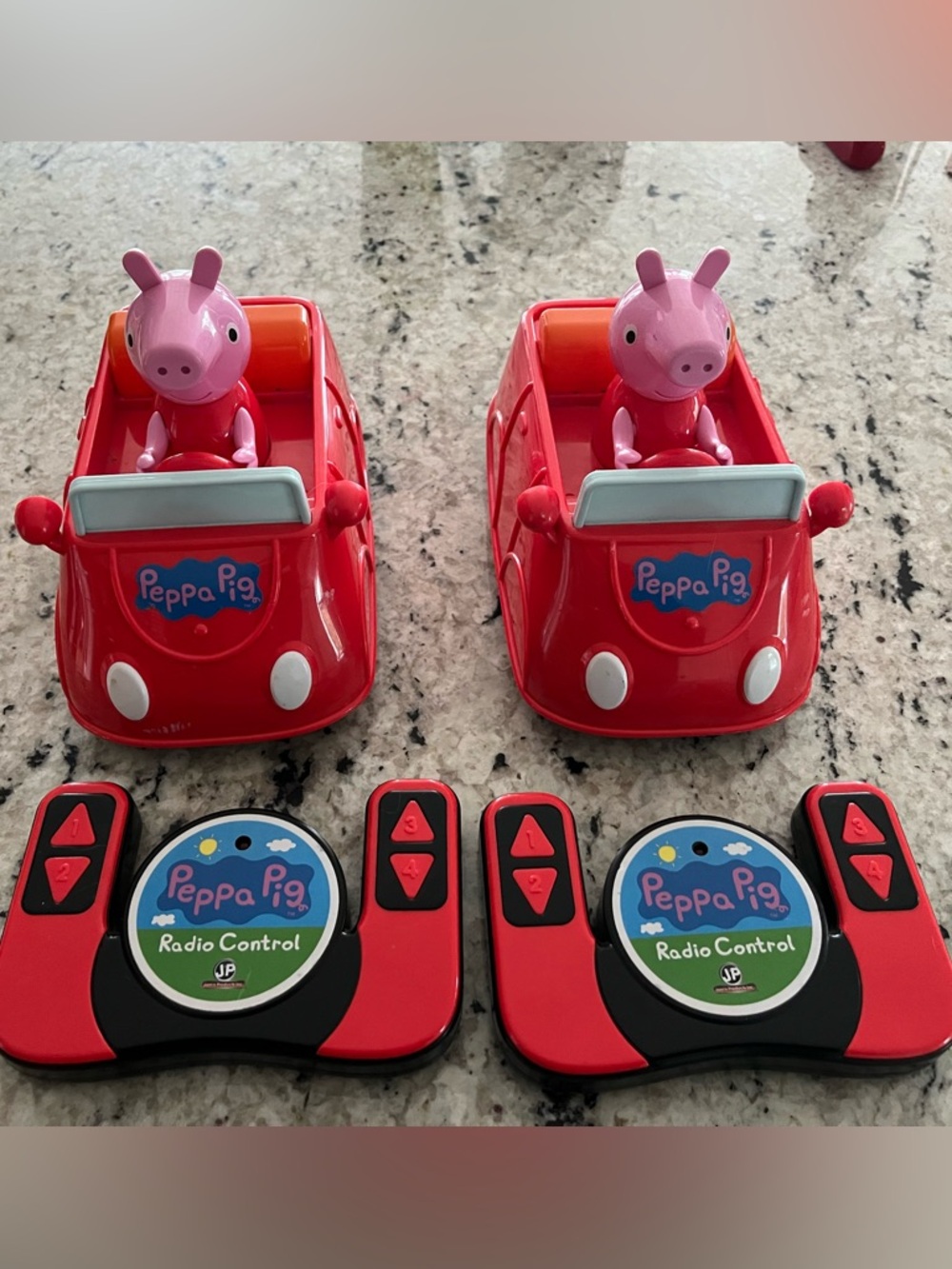 Peppa Pig’s Red Car Radio Control-Full Function Remote Wheelie Spin